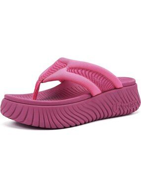 Comfortable Arch Support Flip Flops for Women - Casual Cushioned Walking Sandals
